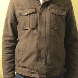 Levi's Men's Cotton Zip-Front Jacket