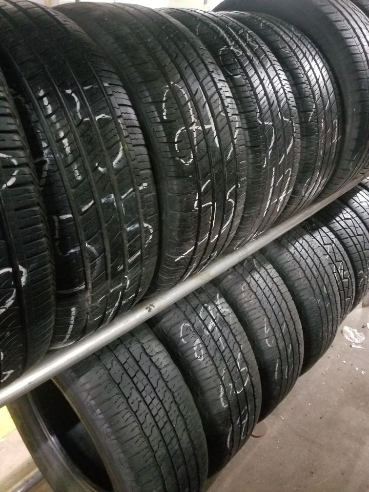 4 tires like new size 215 55 r17 price includes installation