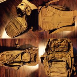 Tactical Coyote Day Backpack