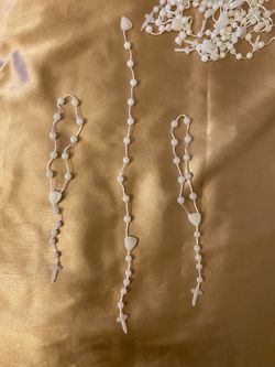 Auto Mirror Luminous Rosary 📿 Plastic $1 each