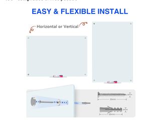 WHITEBOARD Magnetic Glass