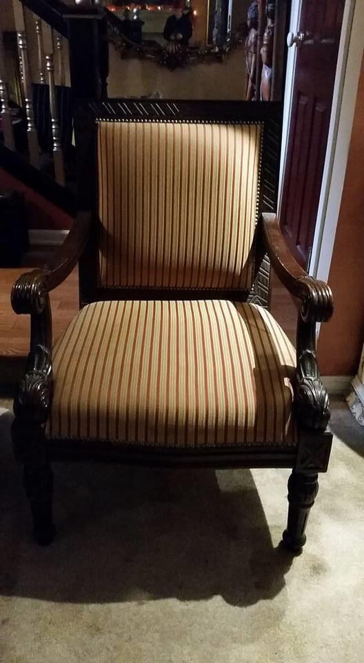 Antique Dutch Carved Chair