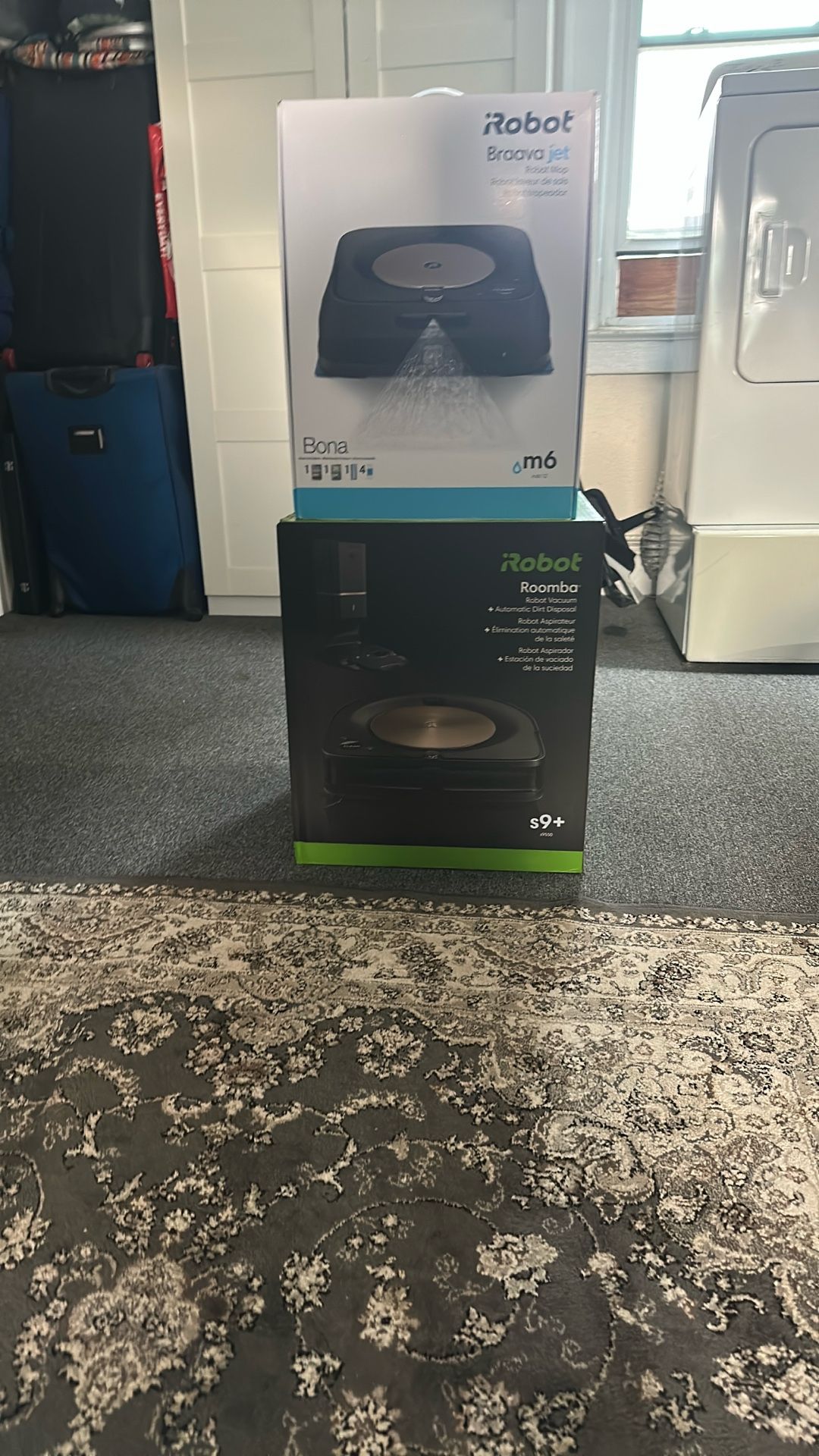 iRobot Roomba s9+ & Braava Jet m6 Mop Bundle