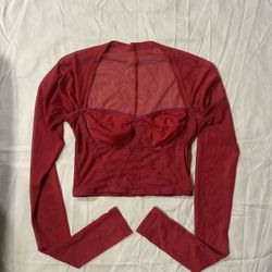 Mesh Crop Top