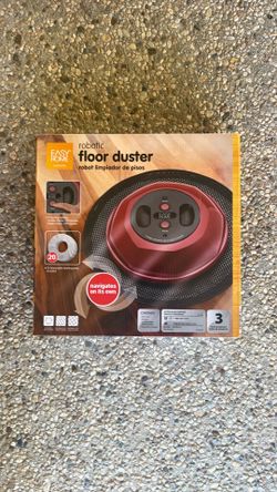 Robotic floor duster