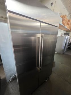 48" GE MONOGRAM BUILT IN STAINLESS STEEL REFRIGERATOR