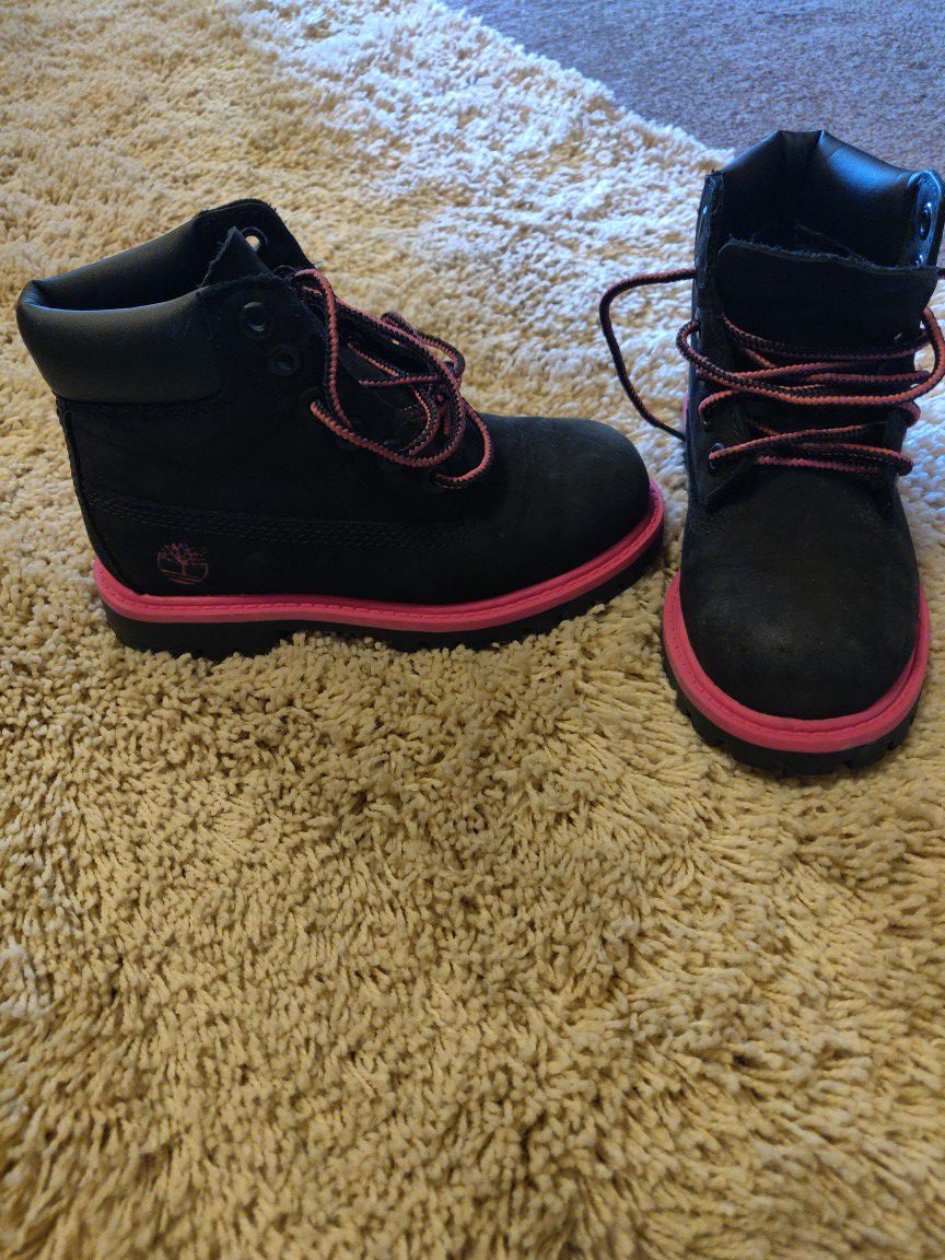 Girls boots size 10