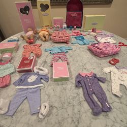 American Girl Bitty Baby Dolls and Accessories