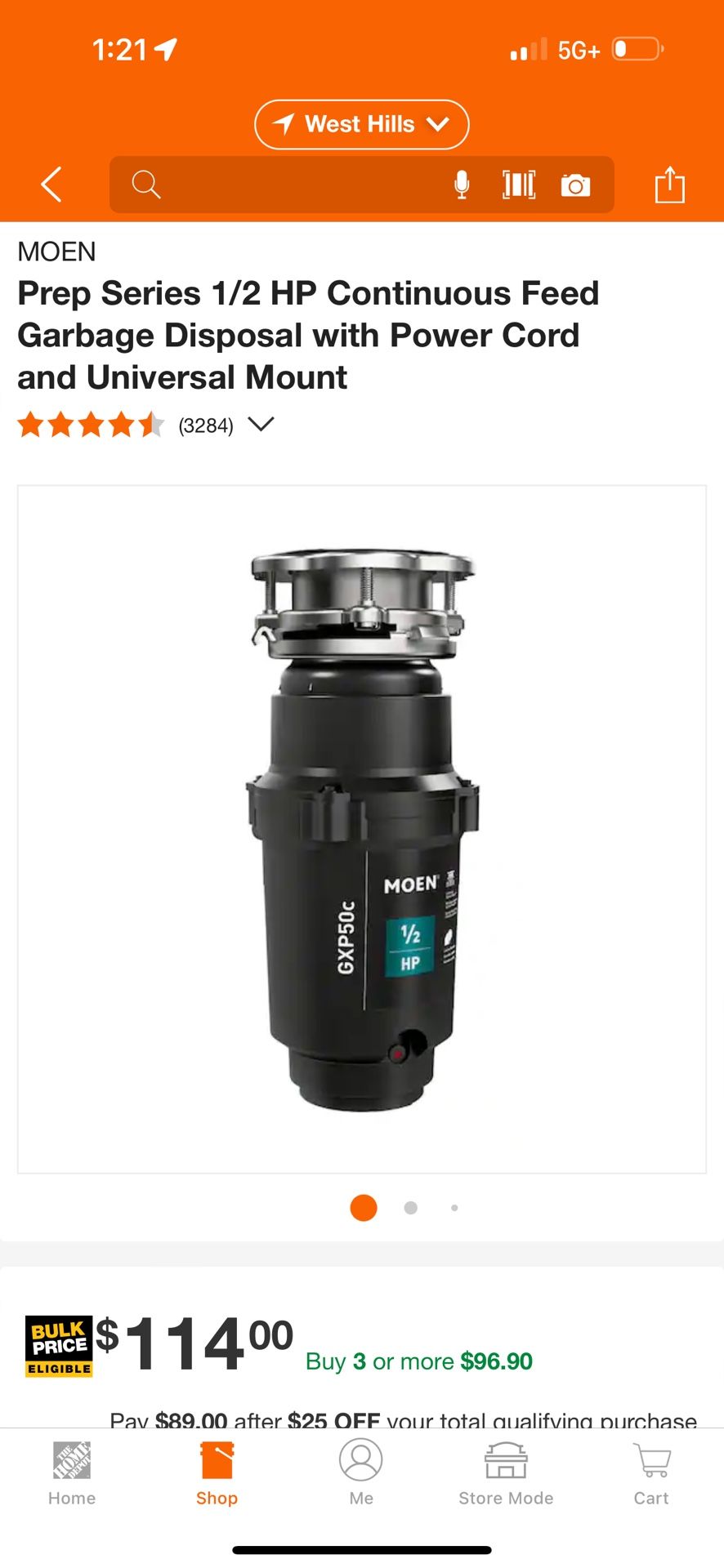 Moen Garbage Disposal