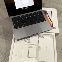 Apple MacBook Pro 14" (M1 Pro, 16GB RAM, 512GB SSD) + Box