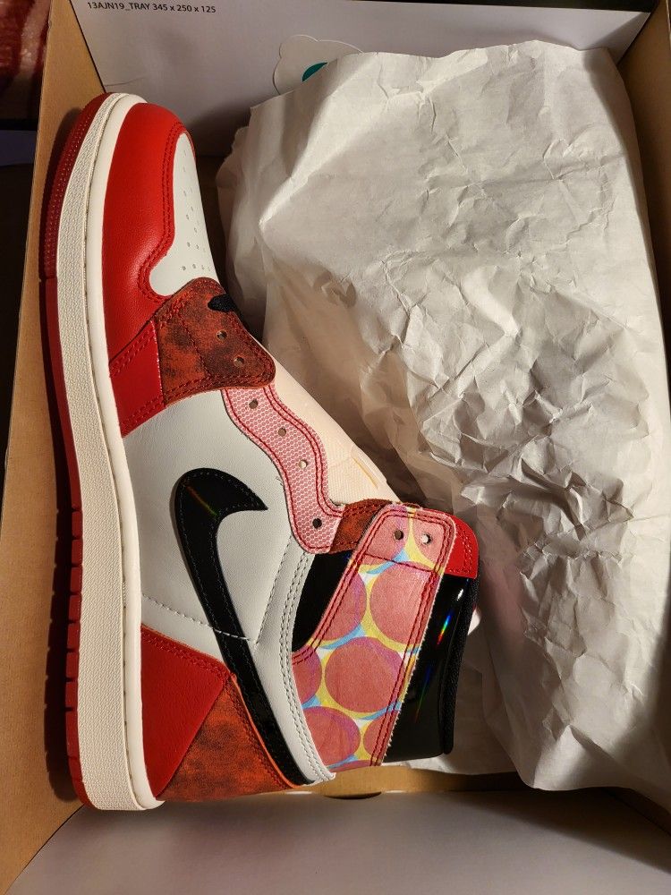 Jordan 1 High Spider-Man DS Size 11 $160