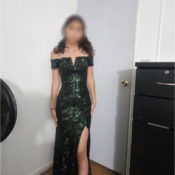 Mermaid Off The Shoulder Dress