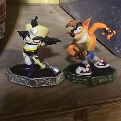 Skylander Crash Bandicoot And Neo Cortex 
