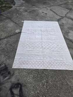 6x9 Washable Rug - NO STAINS, like New