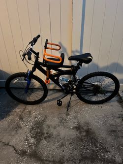 Bicycle, bike, bicicleta with baby seat ready to use it. 🔥🔥