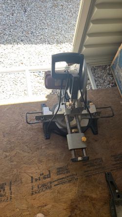 10” compound slide miter saw