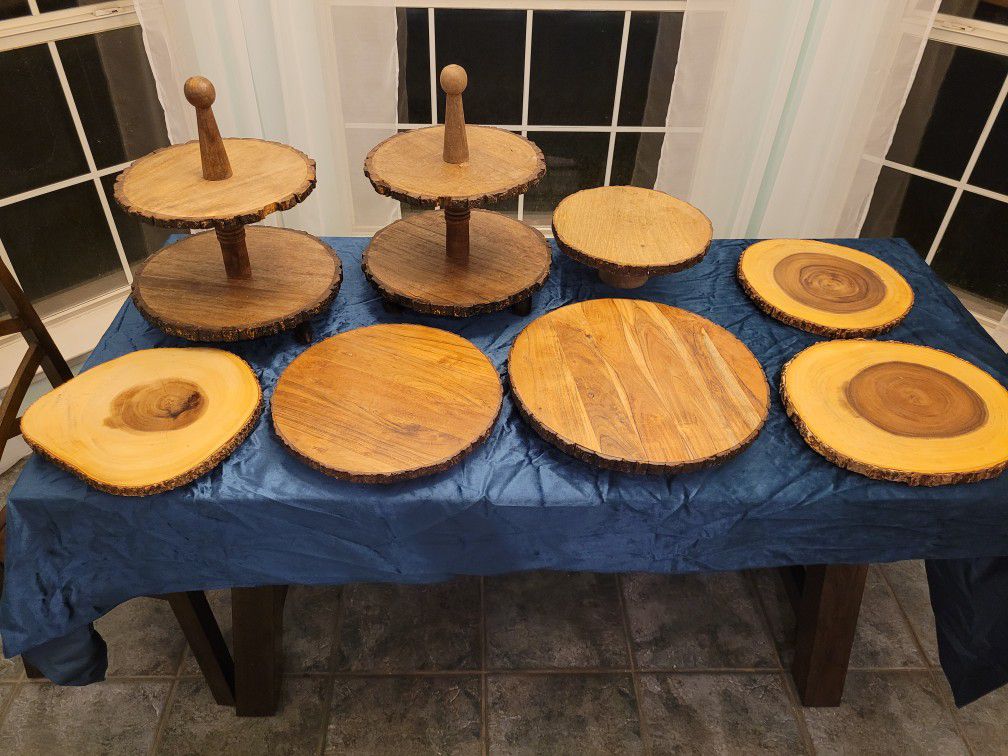 Rustic Cake Stands