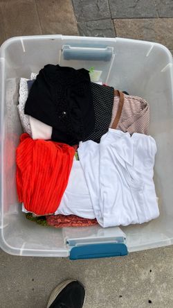 Lot of young women’s clothing
