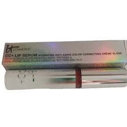 IT Cosmetics CC+ Lip Serum Hydrating Anti-Aging Crème Gloss LOVE 0.11 fl oz SEAL Full Size