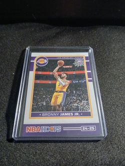 BRONNY JAMES JR HALLOWEEN EDITION ROOKIE SPORT CARD
