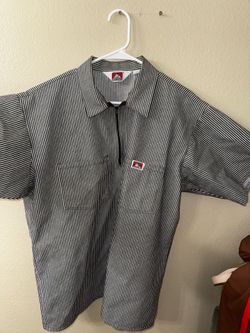 Ben Davis Quater Zip Workshirt XL