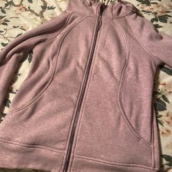 Lululemon Scuba Full Zip Hoodie, Lined, Like New