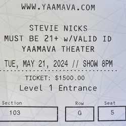 Steve Nicks Concert Tickets