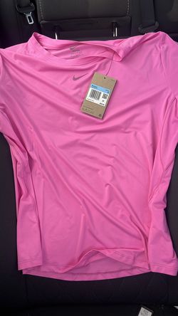 Size M pink dri drift/ training tee