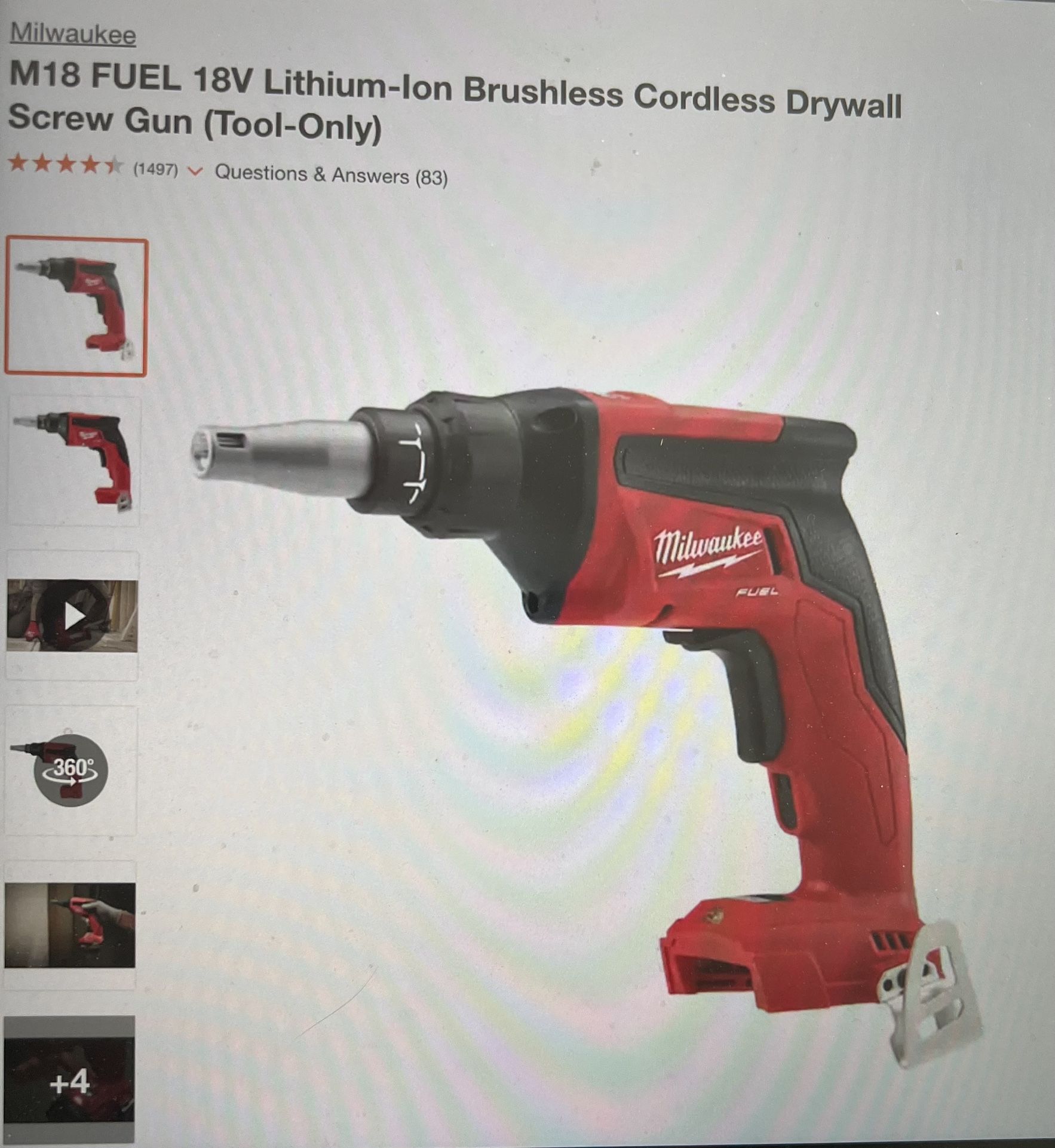 Milwaukee M18 Fuel
