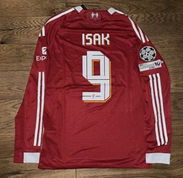 Liverpool Isak Long sleeve Home Jersey