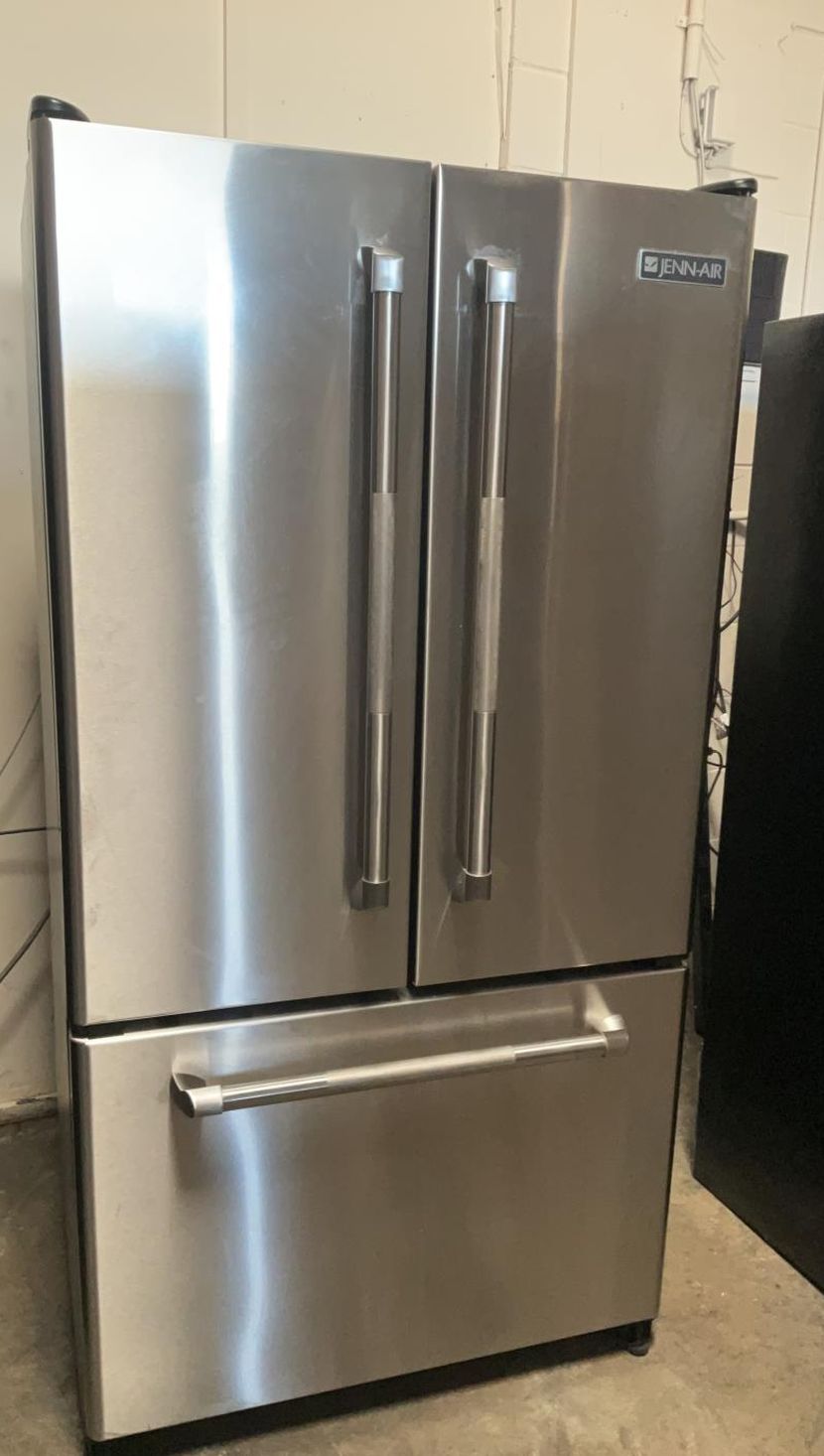 Jenn Air French Door Stainless Steel Refrigerator