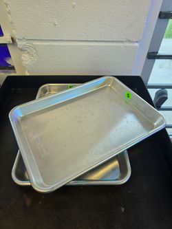 Nordic walk quarter baking pans, $5 each pan