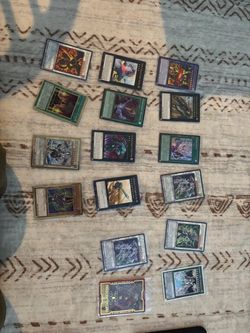 Mint condition yu gi oh cards