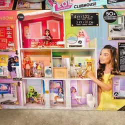 RAINBOW HIGH 3 STORY DOLLHOUSE 