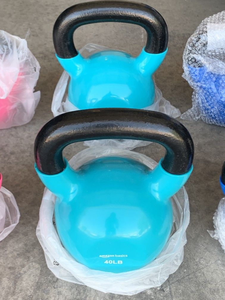 kettlebells