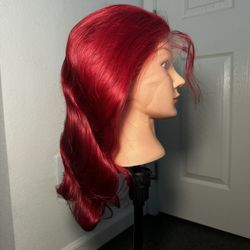 Amazon Burgundy Lace Front Wig 