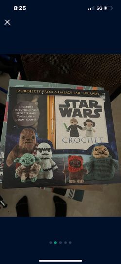 Crochet Star Wars Kit New In Shrink wrap