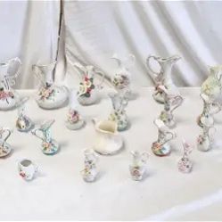 Vintage Bisque Vases 