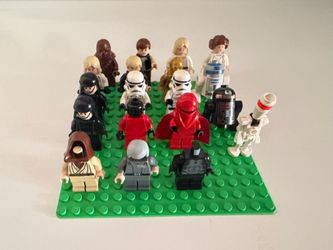 Lego starwars deathstar figure lot