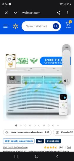 PhiloDeco 12000 BTU Window Air Conditioner