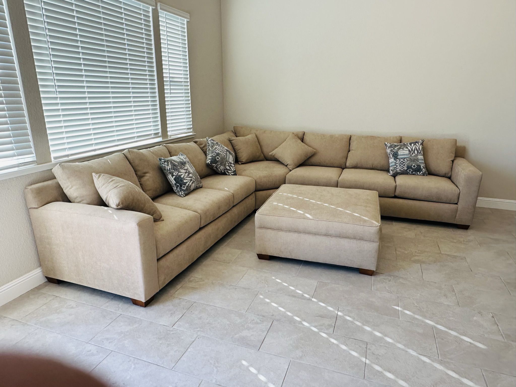 Sectional Sofa Fabric Leather Same Day Delivery Bay Area