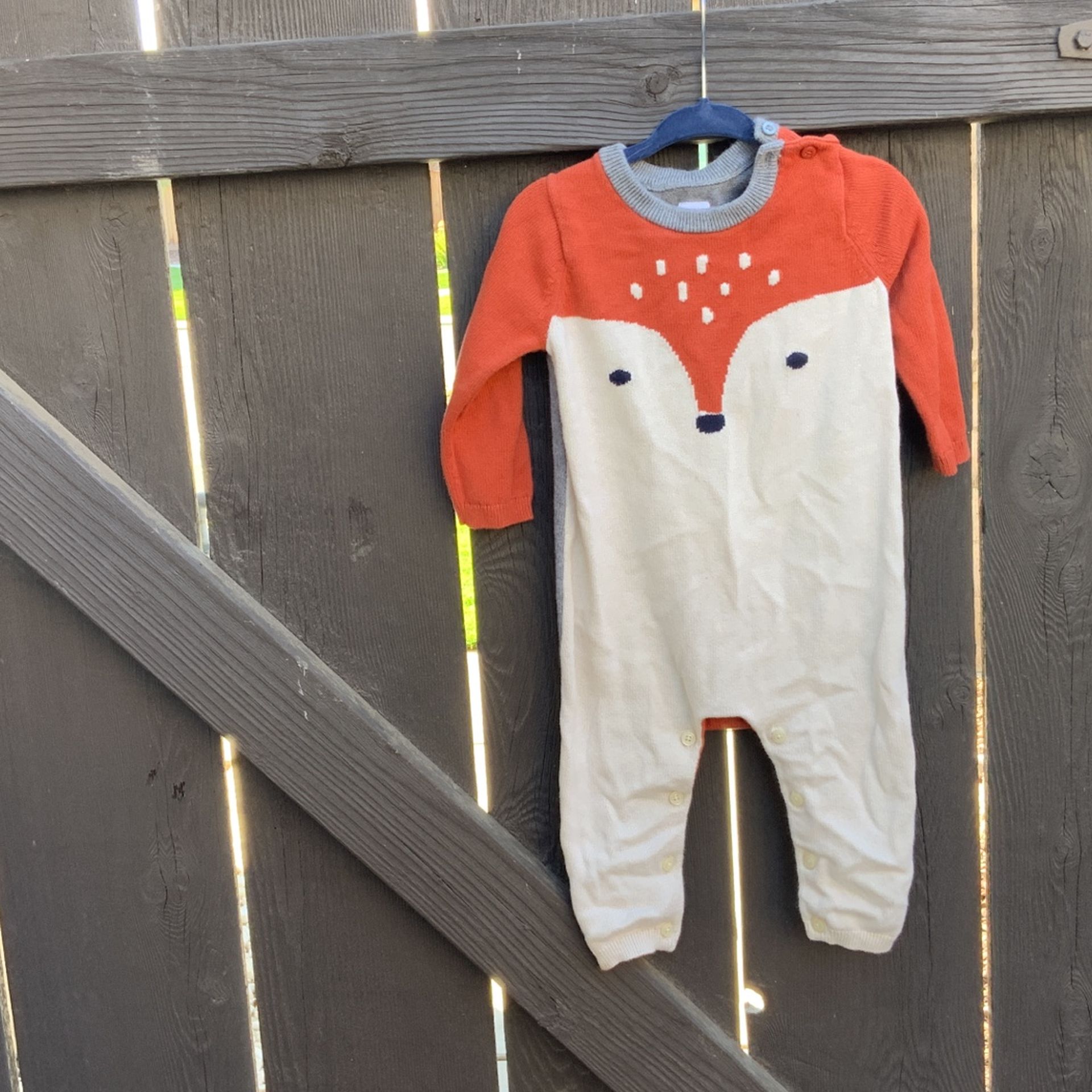 BABY-GAP-ONESIE-FOX (6-12 Months)