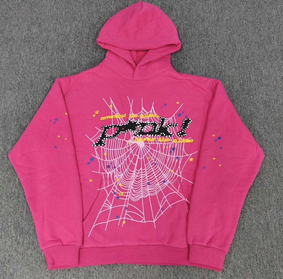 Spi5der Hoodie Pink
