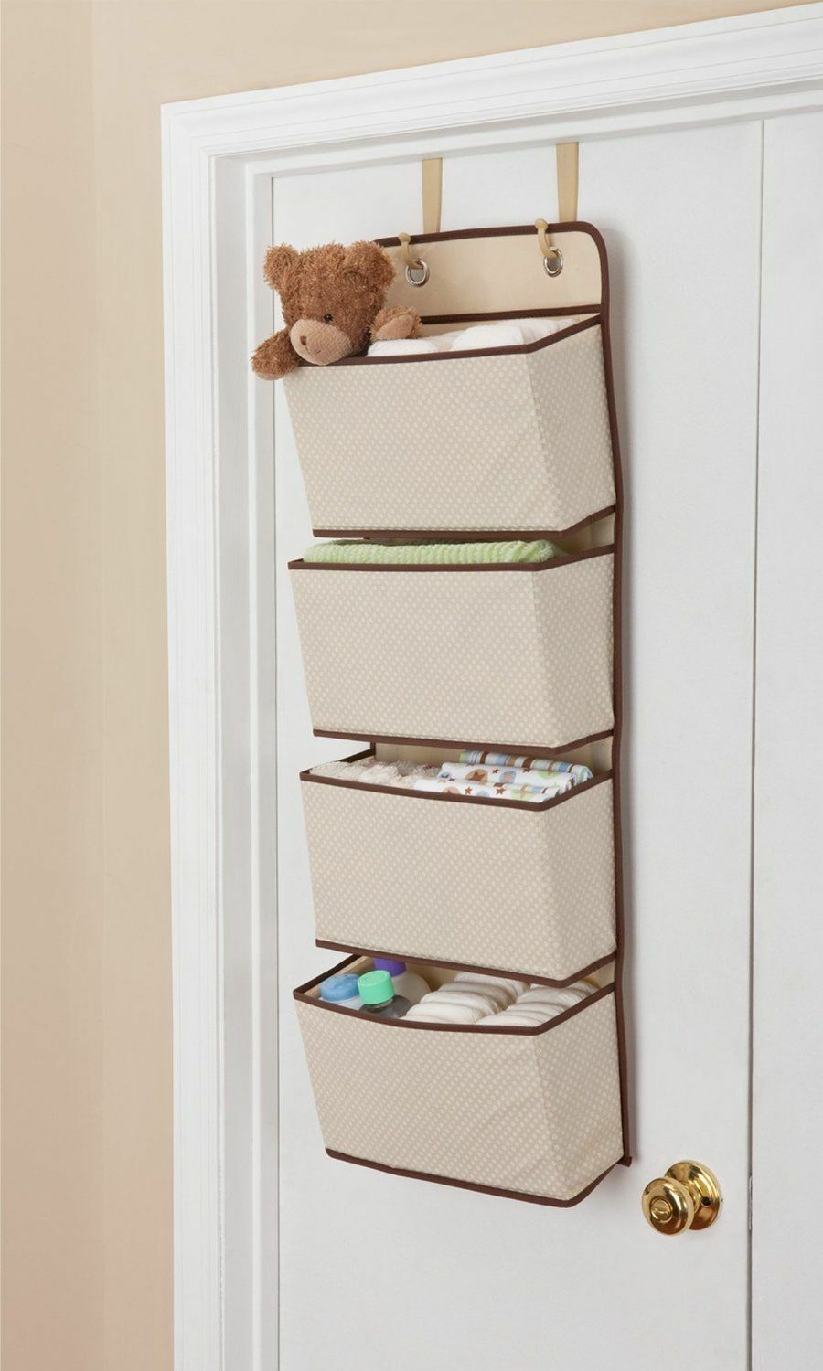 NEW Hanging Organizer Closet Shelf Mesh Bag Over Door Storage Accessories Shelves Bedroom Office