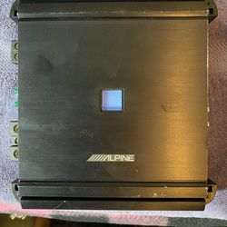Alpine amplifier and two (brand new) 12" JBL subwoofers 