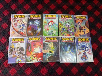IDW Sonic the Hedgehog Comic Lot Issues No. 60 - 69