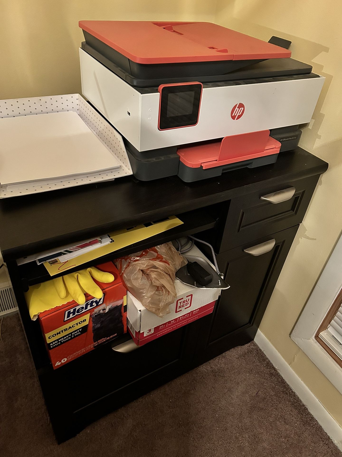 Fairly New Desk And Printer Stand