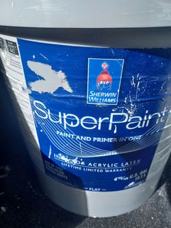 5 gallons Interior Flat White Paint