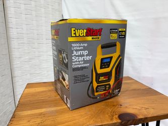 EVERSTART 1600 Amp Lithium Jump Starter with Air Compressor