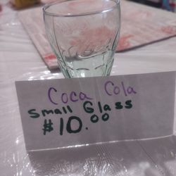 Coca Cola Glass Small 